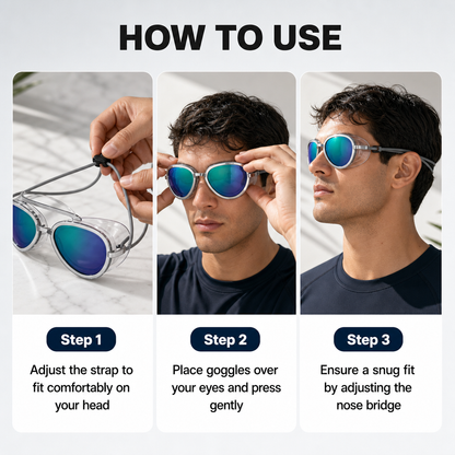 AquaView™ Stylish Goggles