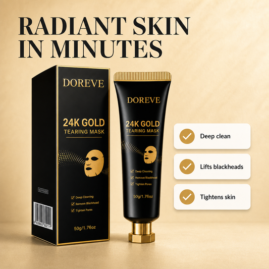 Doréve™ 24K Gold Tear-Off Mask