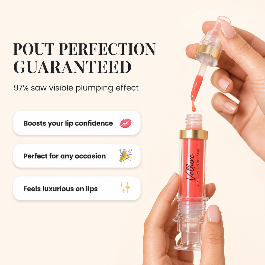 Test product image of Avellaro Vellure™ Spicy Plump Gloss showcasing the vibrant, glossy lip color in a sleek tube.