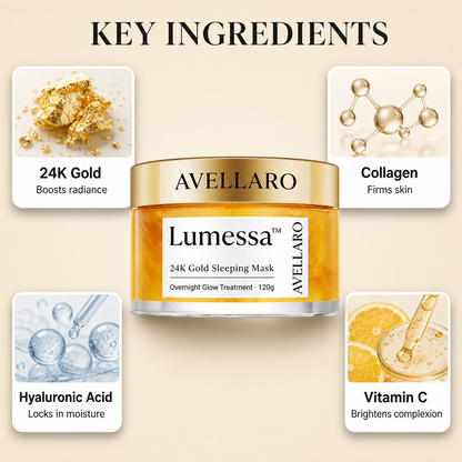 Lumessa™ 24K Gold Sleeping Mask