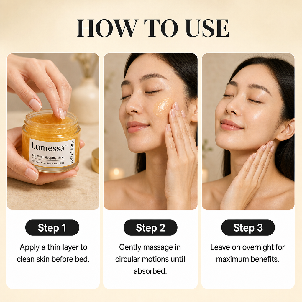 Lumessa™ 24K Gold Sleeping Mask