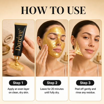 Doréve™ 24K Gold Tear-Off Mask