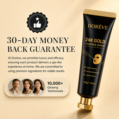 Doréve™ 24K Gold Tear-Off Mask